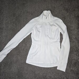 Lululemon In Profile Jacket White Cream Size :‎ 6